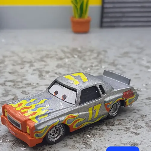 Disney pixar cars- Mattel Escala 1:55 Darrel Cartrip