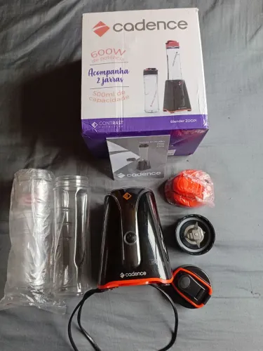 BLENDER CADENCE com 2 jarras 600W