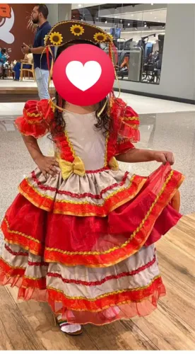 Vestido Junino