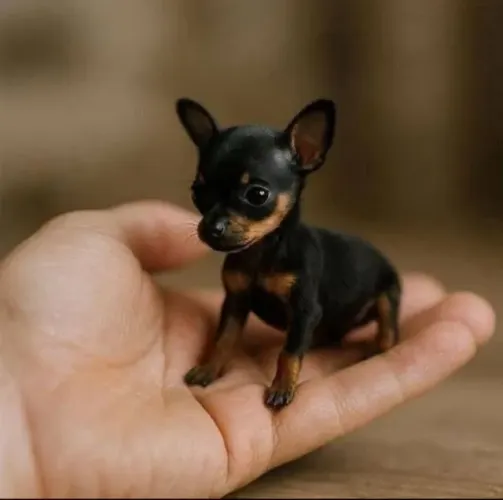 Pinscher 00 de bolso ainda hoje com você 