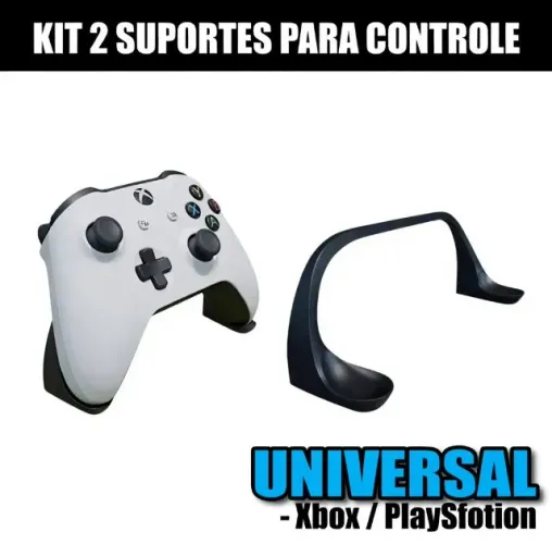 2 Suporte Controle PS4/PS5/PS2/PS3 Xbox - Organizador Gamer