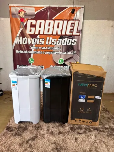 Tanquinho Newmaq 10kg NOVA disponível na cor preta ((ENTREGO GRATIS))