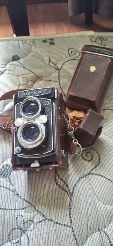 Câmera fotográfica analógica