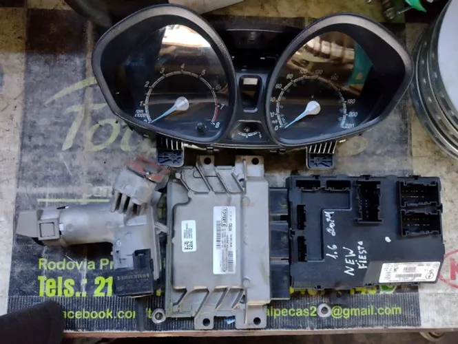 Kit Módolo de injeção New fiesta 1.6 16v 2014