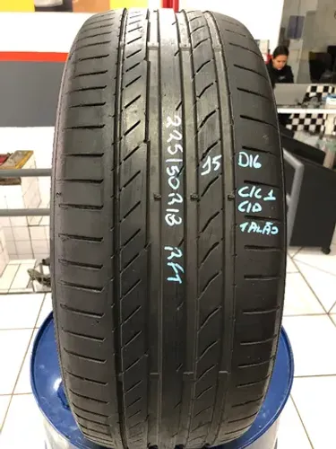 Pneu 225/50r18 Continental Sportcontact 5 Run Flat (usado) *15