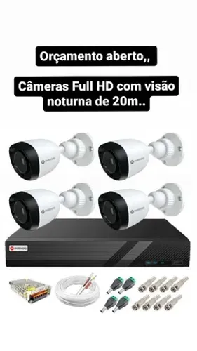 Câmeras de segurança residencial cobrimos qualquer orçamento 