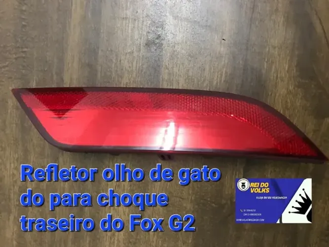 Refletor olho de gato do para choque traseiro do Fox G2