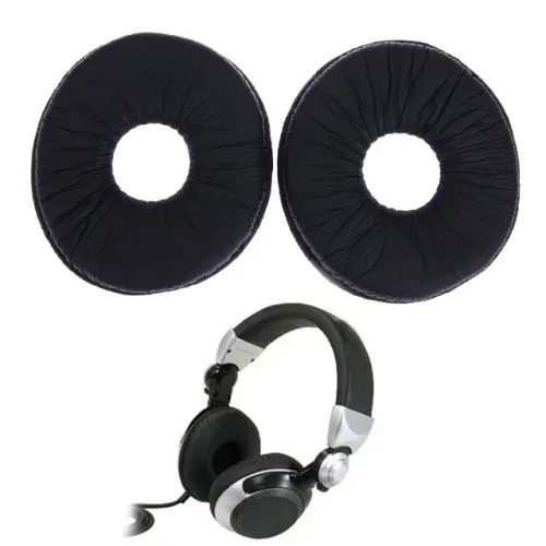 Par Almofada Espuma Ear Pad Fone Tecnichs Rp Dj1200 Dj1210 Novos