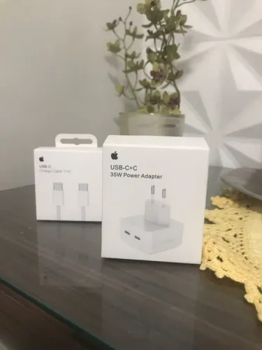 Carregador iPhone Turbo 35W Apple Usb-C Lacrado (Original) - Garantia