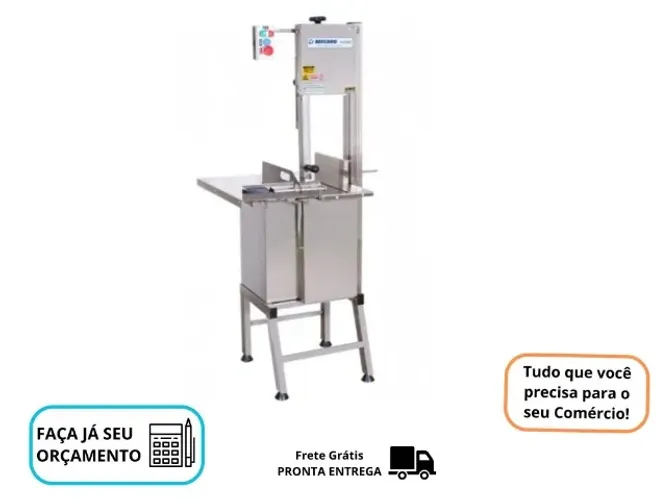 Serra Fita Beccaro Inox com Pé