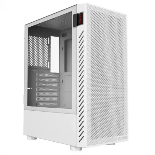 Gabinete Gamer Pcyes Bolter White Ghost *Sem Fan Led* - ATX, Micro-ATX e Mini-ITX - WZetta