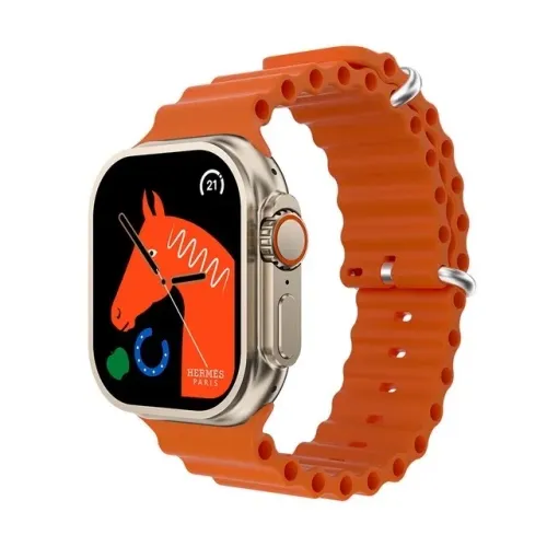 Relógio com 2 pulseiras - atende ligação, coloca foto, carrega por indução- novo na caixa
