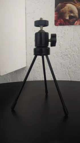 Tripé de mesa para celular