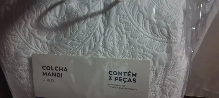 Colcha Mandi Queen 3 Peças - Microfibra