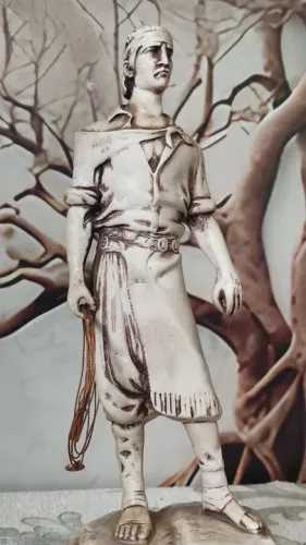 Estátua do Monumento ao Laçador - Homenagem à Cultura Gaúcha