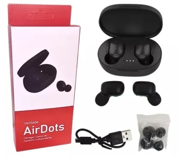 Fone Ouvido Bluetooth Sem Fio Tws Microfone Todos Celulares  Bluetooth