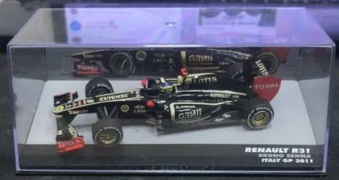 Lendas Brasileiras Do Automobilismo - Renault R31 Bruno Senna + Fascículo