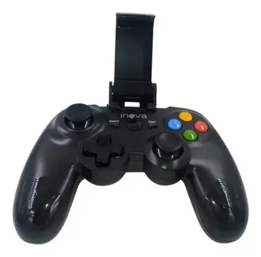 Joystick controle sem fio Bluetooth p/ celular e PC - Inova