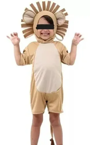Fantasia de animal infantil - Leãozinho