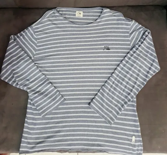 CAMISA QUIKSILVER RETRÔ MANGA LONGA - TAM M