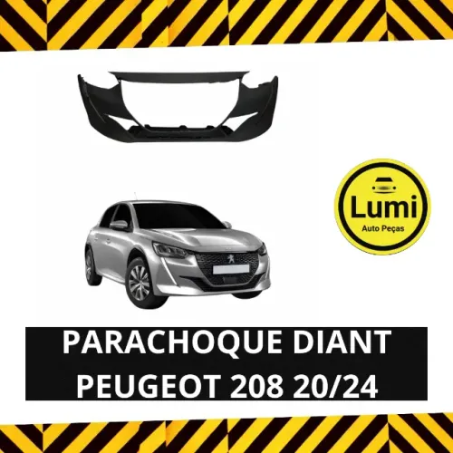 Parachoque Peugeot 208 2020/2024 - NOVO 