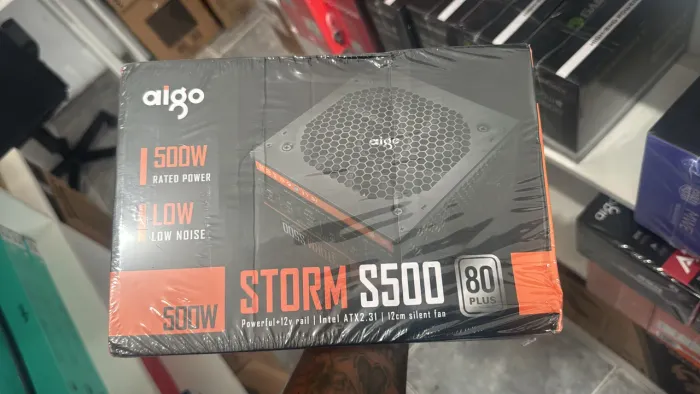 Fonte gamer 500w aigo 80 plus