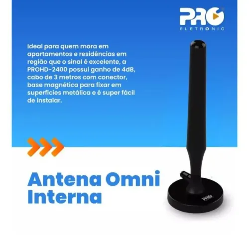 ANTENA TV INTERNA E EXTERNA - 79.9 8854_3738