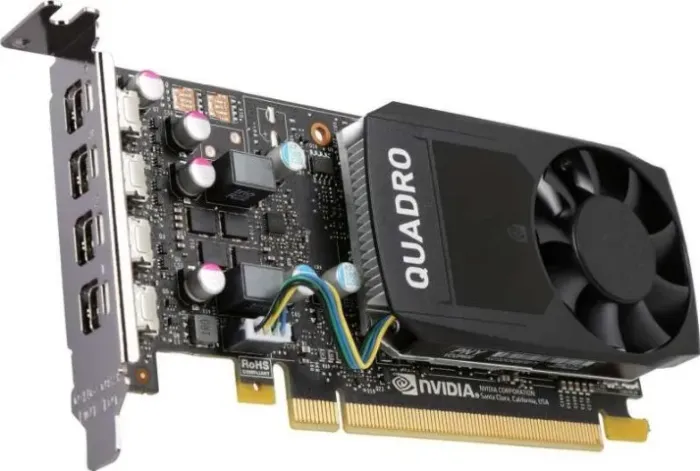 Placa De Video Nvidia Quadro P600 2gb Ddr5 Pcie Perfil Baixo