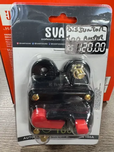 Disjuntor para som profissional na promoção só 99,99