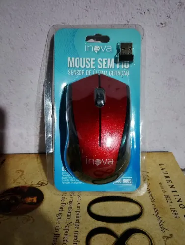 Mouse sem Fio - Sensor de Última Geração