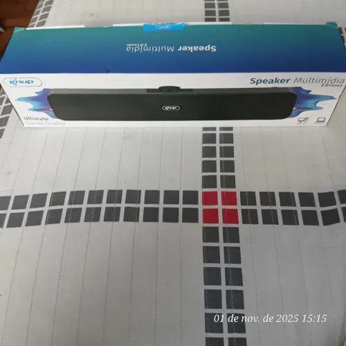 Caixa de Som para PC caixinha computador Notebook p2 potente
