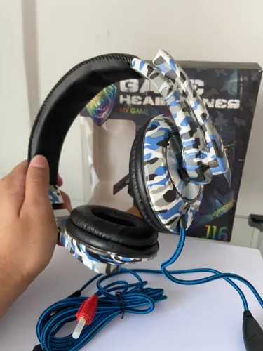 fone de ouvido Headphone Gamer com Fio J16