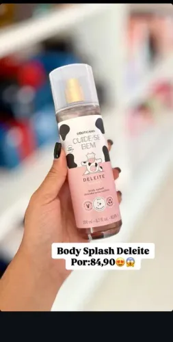 Body Splash Deleite O Boticário - 200ml