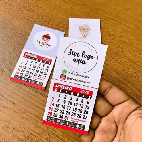 Mês Black Friday! 1000 Imãs personalizados com calendário 2026!