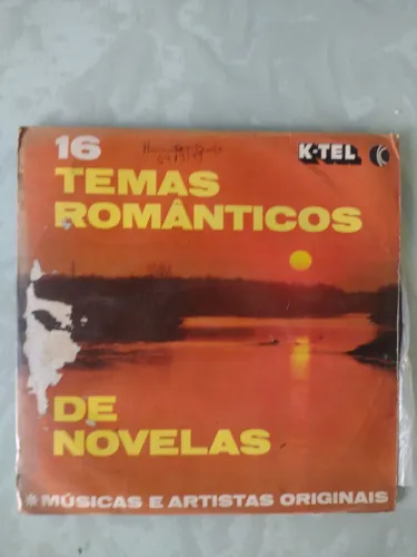 Vinil, Disco, LP - 16 TEMAS ROMANTICOS DE NOVELAS