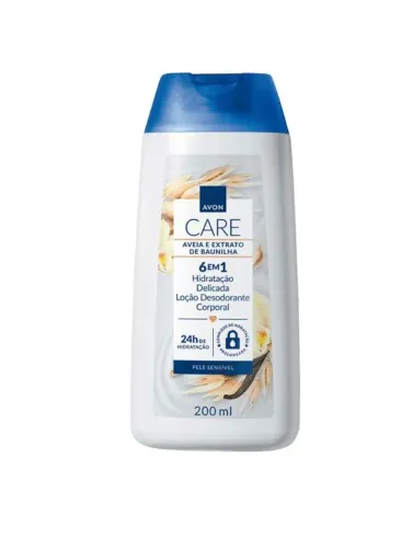 Loção Desodorante Corporal Avon Care Aveia e Baunilha
