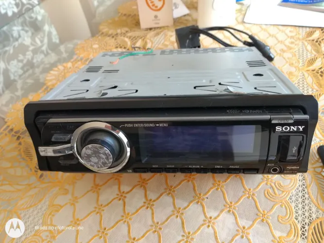 Som automotivo Sony CD Player  com Bluetooth
