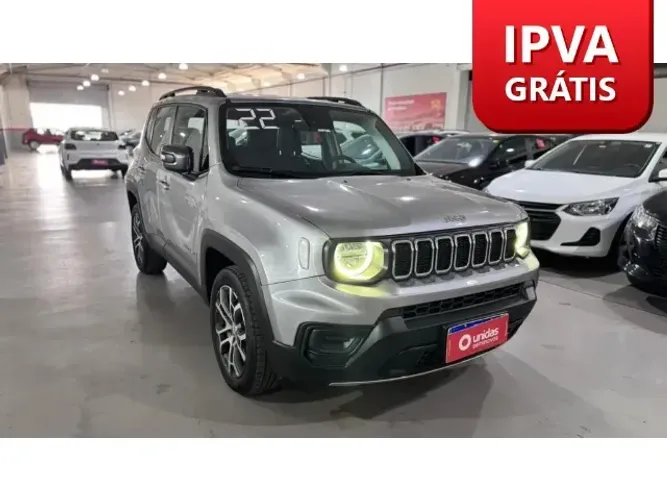 IPVA 2026 GRATIS Jeep Renegade Long. T270 1.3 TB 4X2 Flex Aut. 2022  