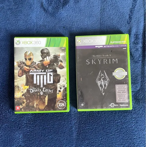 Jogos Xbox 360: Army of Two e Skyrim