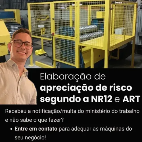 Laudo NR12 e ART - Apreciação de risco (APR)