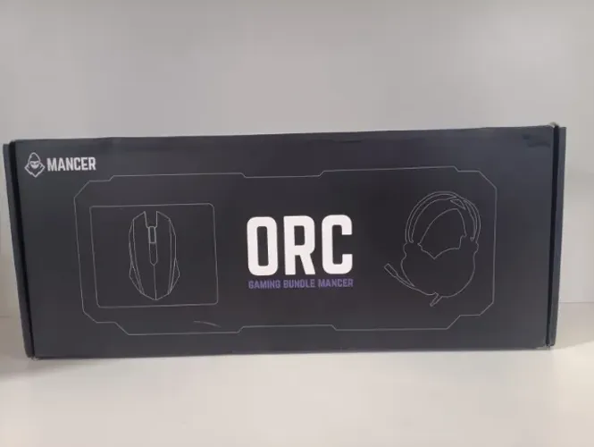 Kit Gamer Mancer ORC (Teclado, mouse, mousepad e headset) NOVO