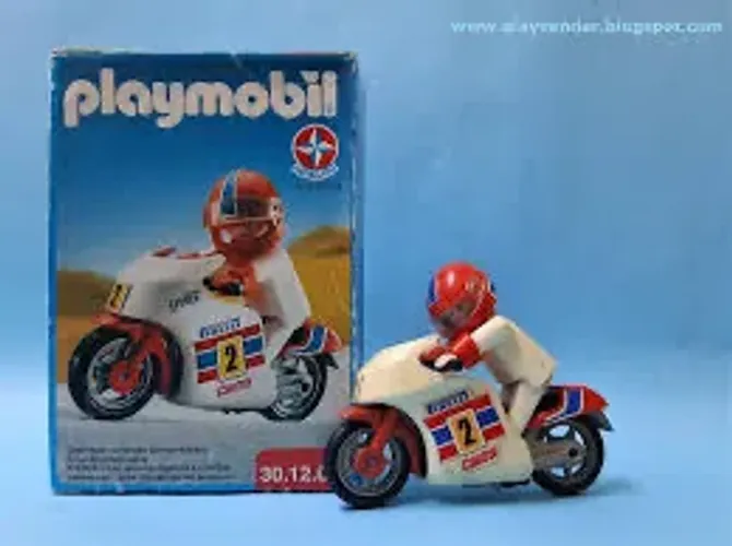 Playmobil Estrela Motocicleta de corrida