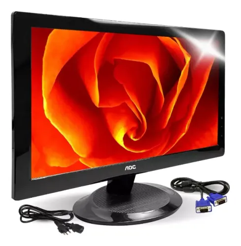 Monitor LED AOC 19 Polegadas Widescreen HD936swa VGA