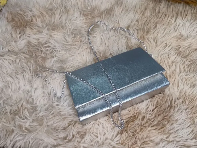 Bolsa de Festa Prata