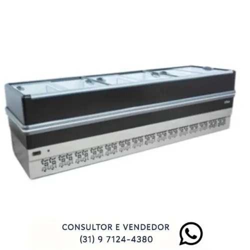 Ilha de Congelados 3M Polar 220v Preta