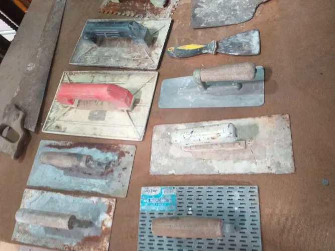 Kit de ferramentas de reboco