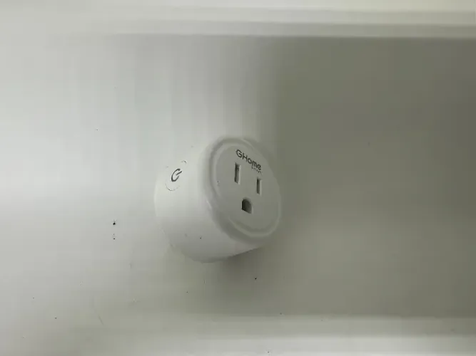 Ghome Smart Mini Plug, Plugue De Saída Wi-fi Compatível  com Alexa e Google Home modelo US