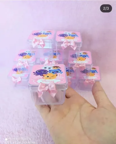 Caixinhas  Decoradas - Lembrancinhas Bolofofos
