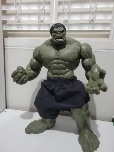 Boneco hulk Vingadores Marvel 50cm Articulado 
