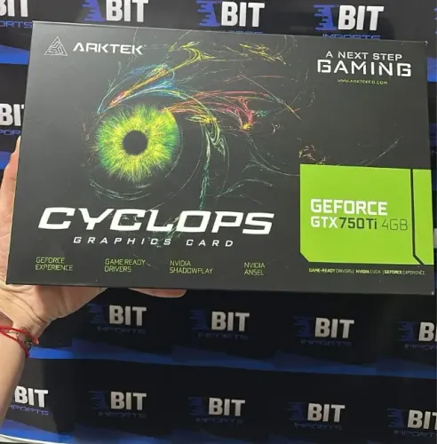 GEFORCE GTX 750Ti 4GB | Nova Lacrada ARKTEK | Original | Garantia
